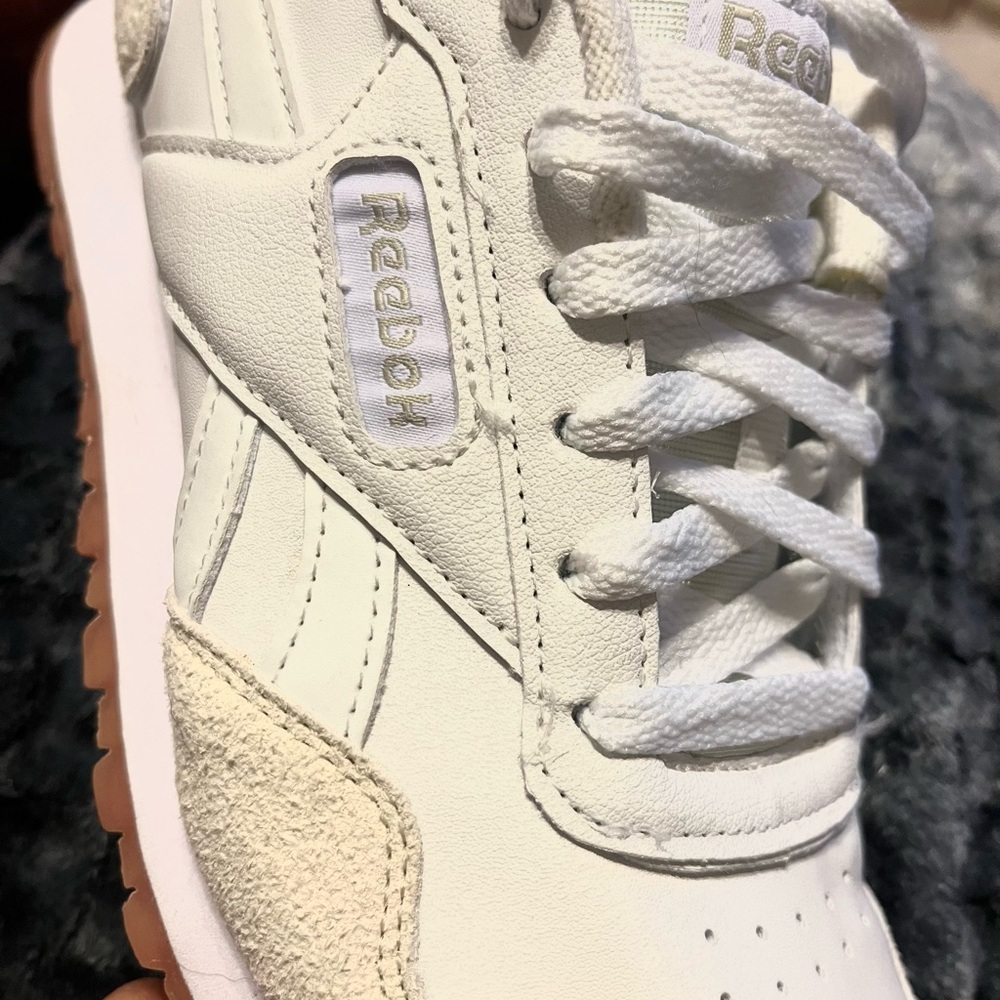 Reebok White Leather Sneakers - Picture 4 of 6
